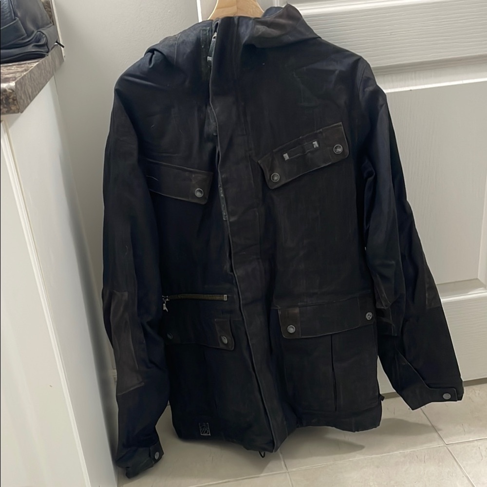 Burton Black Military Field Jacket